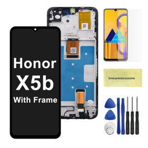 sinmaytai | High Quality 6.56\" LCD Touch Screen Display Frame Digitizer Assembly Replacement for Honor X5B - Mobile Phone Repair Part