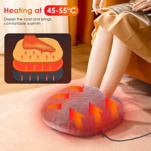 Electric Heater Foot Warmer USB Charging Warm Foot Cover Feet Heating Pads For Home Bedroom Sleeping