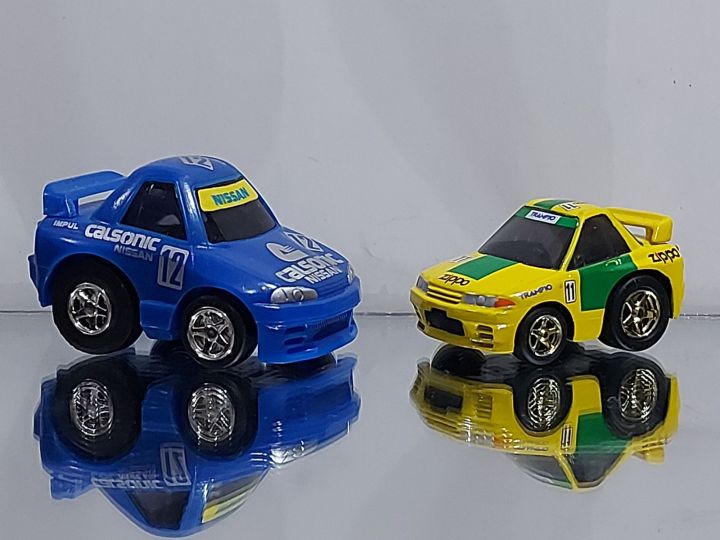 Preloved Choro Q Nissan Skyline R32 Models : Calsonic Impul and