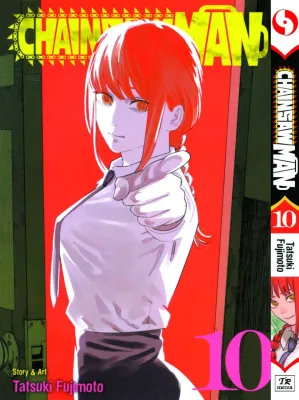 Vol. 10 English Manga Chainsaw Man Japanese Manga English Version Physical Book Hardcopy