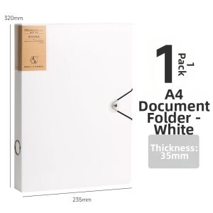 NEJA LIFE | Buckle Desktop Thick Financial Document Box 35mm