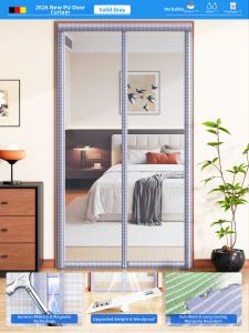 Watthour | Anti-mosquito Magnetic Door Curtain No-drilling In-house Use