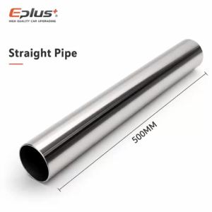 Ống Thẳng Bằng Thép Không Gỉ 304 Đa Năng 500mm Chiều Dài 12mm Độ Dày Thành Ống 19-89mm Đường Kính Ống Kim Loại Bộ Chuyển Đổi Đầu Nối Ống Kim Loại Cho Ống Xả