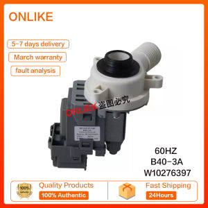 1-3 day delivery NEW ORIGINAL WASHING B40-3A MACHINE DRAIN PUMP W10276397 60HZ