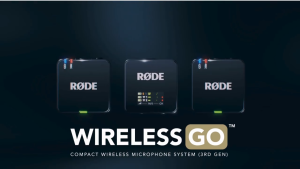 Rode Wireless GO Gen 3 (III) Dual Channel Wireless Microphone System (2.4 GHz)