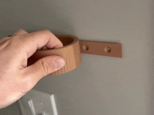 Modern Curtain Tiebacks | Mid-Century Architectural Drapery Holders | Minimalist Wall Hooks | Horizon Lifestyle Series