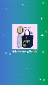 baGoes Tote Bag Baby Canvas Totebag Lipat Diet Kantong Plastik