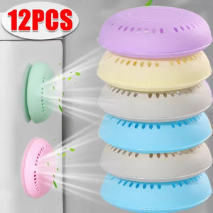 【Hibeautylife】12Pcs Solid Air Fresheners Aromatherapy Lasting Deodorization Bathroom Supplies Bedroom Wardrobe Car Home Toilet Deodorant Freshener