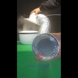Quạt Thông Gió Âm Trần SUZUME Không Màn Hình Tặng Kèm 1m Ống Hút - Bảo Hành 1 Năm - Màu Trắng