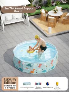 CHEORLIAN | Family Sized Foldable Swim Pool