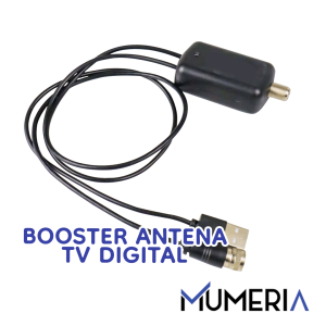 Penguat Sinyal Antena TV Digital Indoor Outdoor DVB-T2 Receiver Amplifier Signal Booster 4K HD Televisi Dalam Luar Ruangan Kabel Jack USB UHF