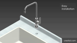 CRESTIAL Cold Sink Tap Kitchen Tap C20703