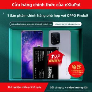 EXIUPAI | Pin Khả Năng Sức Chứa Cao Cho Oppo Find X5