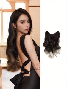 SISCHEN | Natural Looking Invisible Curly Wig