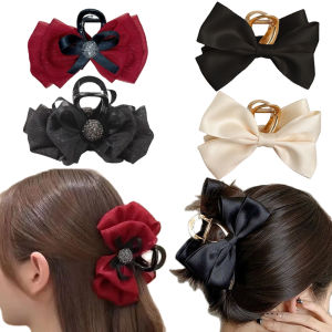 Nữ Nơ Tóc Thời Trang Mùa Hè Đơn Giản Tính Khí Cá Mập Kẹp Mũ Đợi Đầu Đa Năng Cho Những Dịp Thường Ngày Chất Liệu Polyester
