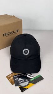 RCKLS. Polo Cap Classic Chopiryght Logos Black | Topi Denim I Topi Pria | Polocaps Distro Original High Quality