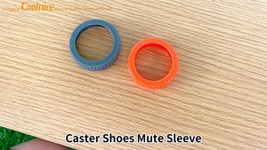 🇸🇬[available]8 non-slip upgraded rubber ring elastic luggage wheel Rubber ring Elastic diameter 42 mm thick flat tyre luggage wheel cover Suitcase wheel cover silicone suitcase parts axle suitcase casters with silent wheel covers