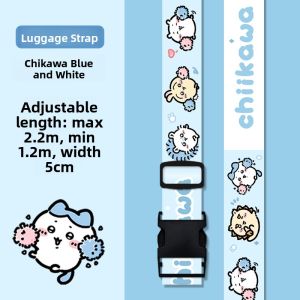 Travel Luggage Strap Cute Pull Rod Bag Tie Cross Solid Color Bag Fixing Strap New Style Anti-Loss Bag Fastener Carry-On Bag