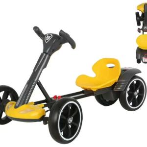 BONINGYU | Xe Go-Kart Điện Cho Trẻ Em Gấp Gọn Không Cần Lắp Ráp 3-8 Tuổi