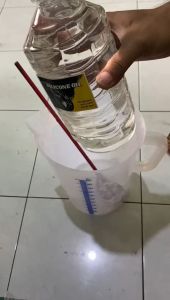 Bibit Semir Ban & Silicon Emulsi Putih Susu