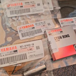 YAMAHA FZ150 BLOCK SET  3C1-ECYL1-10 / 1PA-WB016-00 100% ORIGINAL YAMAHA FZ150 BLOK SET