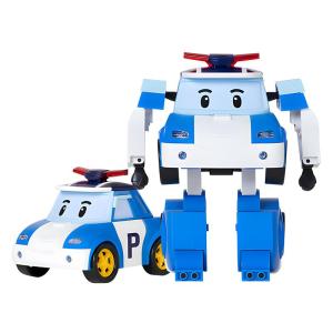 Robocar Poli | Transformable Vehicle Upgraded Version 4 Inch Childrens Toy