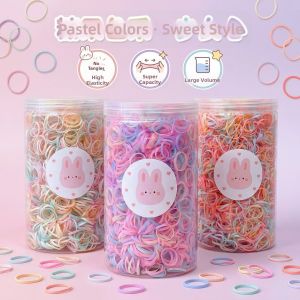 Colorful Non-Damaging Highly Elastic Childrens Hair Bands