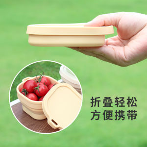 ชามพับได้แบบพกพาสำหรับกลางแจ้ง ชามน้ำสำหรับเดินทาง ชามน้ำซุปสำหรับเดินทาง ชามน้ำสำหรับเลี้ยงสัตว์เลี้ยง ชามพับได้สำหรับเดินทาง