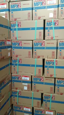 1 DUS OLI MPX 2 AHM OIL MPX 2 10W-30SL JASO MB(24 botol)