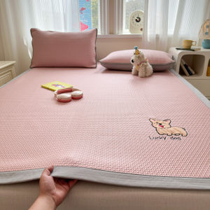 MANCAI | Cooling Ice Silk Bed Sheet Summer Mattress Protection Washable