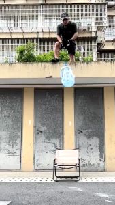 Foldable Kermit Chair Camping Outdoor Beach Fishing Folding Camp Hiking Armrest Stool Kerusi Healing Lipat露營摺疊椅