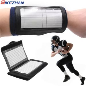 Football Training Tactics Clipboard Cover Wrist Sleeve Tactics Board for Players Wrist Map Holder Pouchrugby league 1/2 pcs