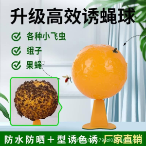 WE 3668* = 果蝇诱捕粘虫球 Fruit fly trap sticky ball