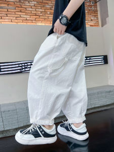 Quần Dài Ống Đứng Mỏng Cho Bé Trai Mùa Hè 2025 Quần Dài Thời Trang Cho Trẻ Em Quần Dài Cotton Thoáng Khí Cho Bé Trai