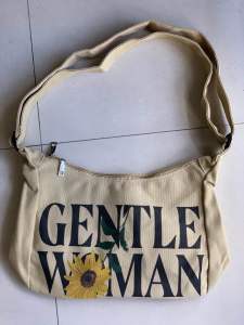 Gentle woman little woman sunflower premium special limited new design sling bag
