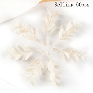 60pcs imulated plant olive leaves spring wedding home outdoor garden decoration bridal photography props