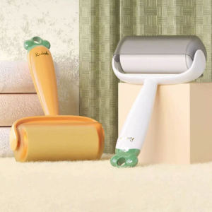 Lint Roller Strong Sticky Dust Roller Hair Removal Sticky Hair Cleaning Roller Clothe Removal Brush Paper Refillable Tisu Dapur 粘毛器