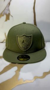 Topi New Era Las Vegas Raiders Military Green 59Fifty Fitted