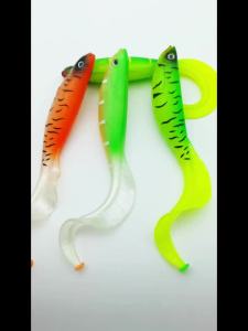 2 Mồi Câu Cá Mềm 18Cm Mồi Nhân Tạo 64G Bộ Dụng Cụ Nước Ngọt & Nước Mặn Đại Dương Bãi Biển Sông Câu Cá