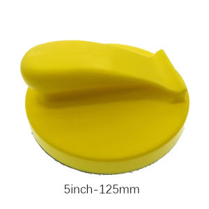 5/6 Inch Hand Sanding Block Sandpaper Backing Polishing Pad Hand Grinding Block Pu Foam Sanding Disc Holder for Wool Furniture