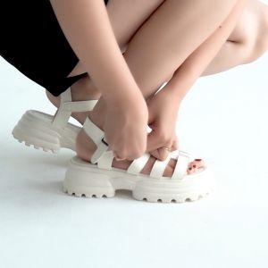 XES MINGYU-437 Sandal wedges Flatfoam Wanita