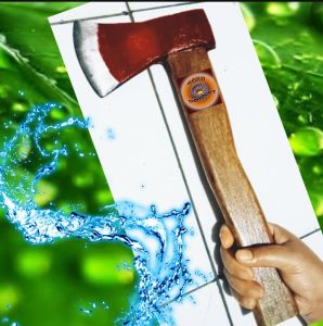 Kapak Merah Tebang Kayu 1pcs
