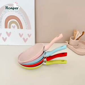 【FORESIGHT 】Chảo Chống Dính Cao Cấp 16cm/18cm Đáy Từ Vân Đá Hoa Cương Dùng Mọi Loại Bếp