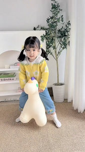 Đồ chơi thú nhún cho bé vận động vui chơi phát triển thể chất - mideer sensory training joy bounce jumper pony