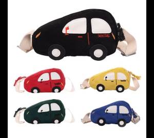 Hoạt Hình Hình Con Heo Mini Túi Đeo Ngang Cho Trẻ Em Bé Trai & Bé Gái Xe Ô Tô Đeo Vai Túi Xách Thời Trang Ví Đựng Tiền Xu Polyester Hình Tròn