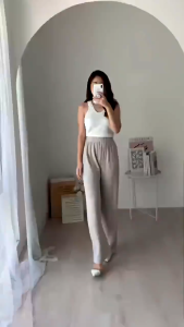 Celana Wanita Kulot knit - Celana Kulot Knit Pants Premium Korean berkualitas