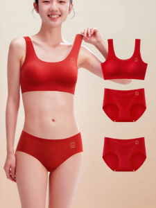 DREAM TIME | Red Underwear Set for Teenage Girls