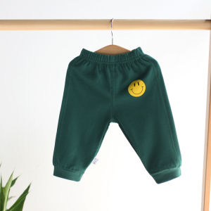Pure Cotton Childrens Sports Pants Casual Outdoor Wear for Boys And Girls Comfortable Elastic Waist Long Trousers for Toddlers