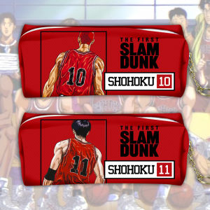 Slam Dunk Basketball Man Peripheral PU Leather Zipped Pencil Bag Stationery Box Chimu Gangxian Palace City Liangtai Mitsui