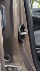 4Pcs Silicone Car Door Latch Protective Cover Self-Adhesive Silent Shock Pads Vehicle Doors Locks Guard Stopper Set
